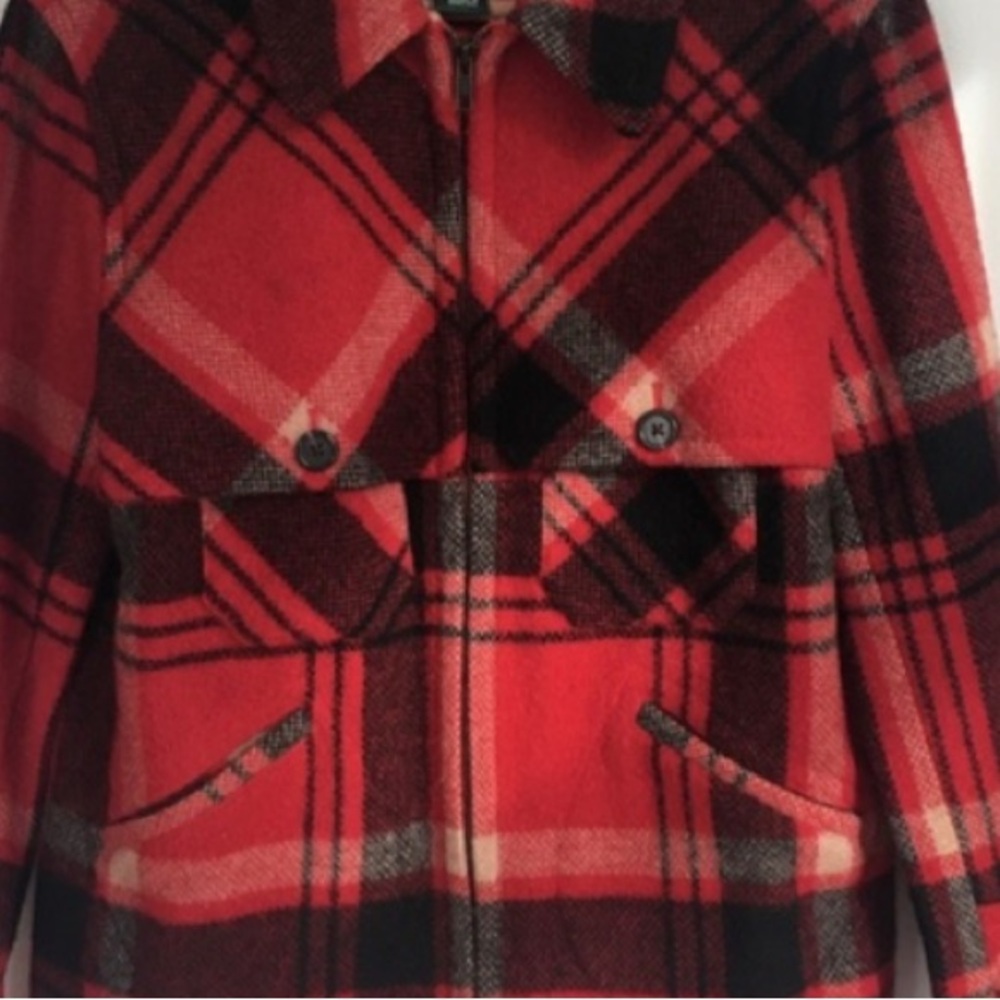 Lauren by Ralph Lauren sz 8 1967 plaid wool jacket like new!